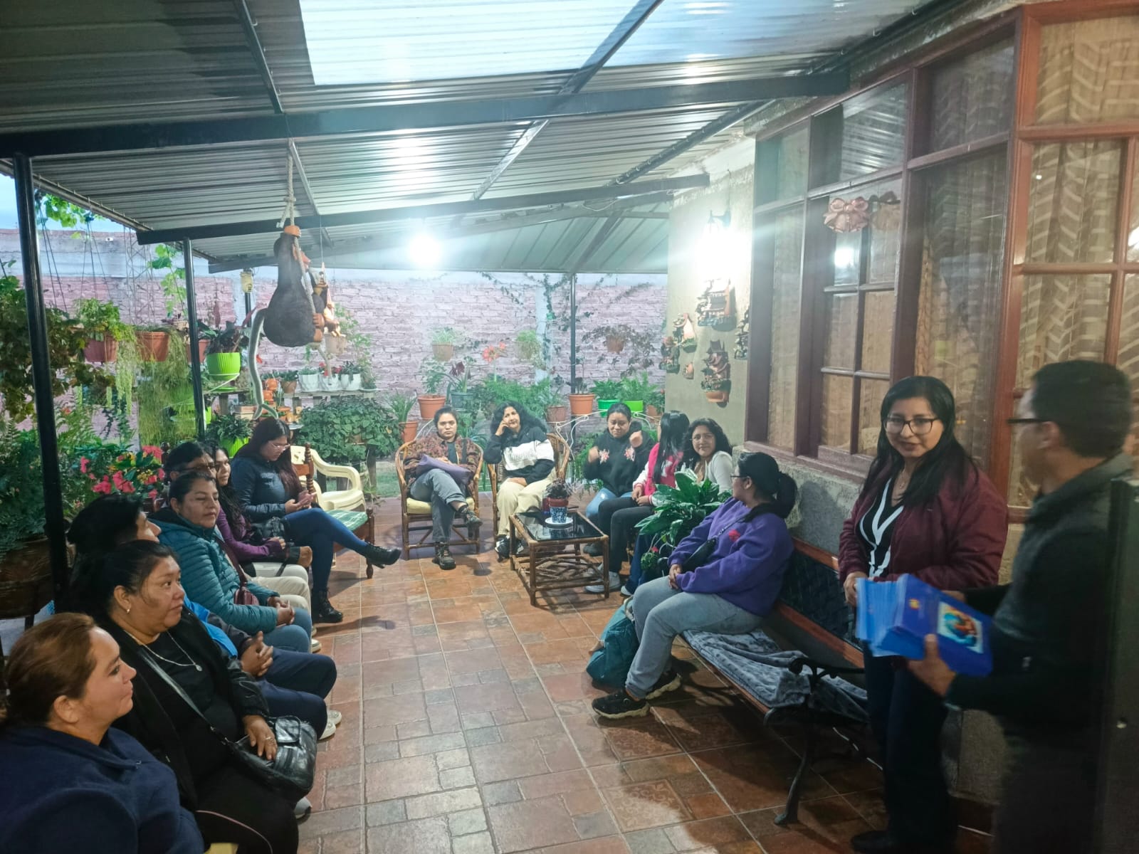 Reunión con la Policía